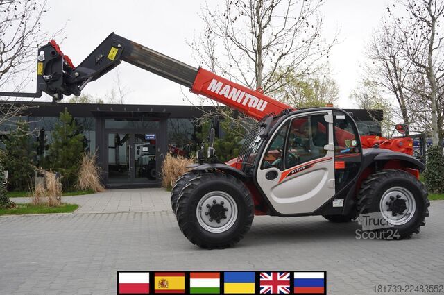 Телескопический погрузчик Manitou MT 730 H/ 7 m reach/ 3 t / height 190 cm