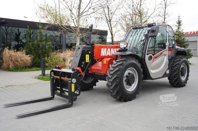 Телескопический погрузчик Manitou MT 730 H/ 7 m reach/ 3 t / height 190 cm