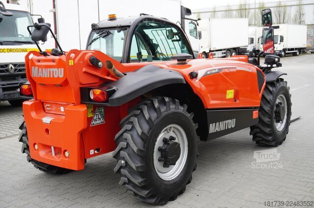 Телескопический погрузчик Manitou MT 730 H/ 7 m reach/ 3 t / height 190 cm