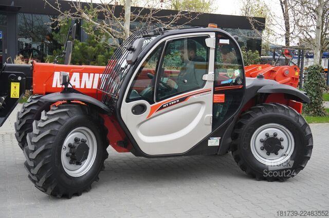 Телескопический погрузчик Manitou MT 730 H/ 7 m reach/ 3 t / height 190 cm
