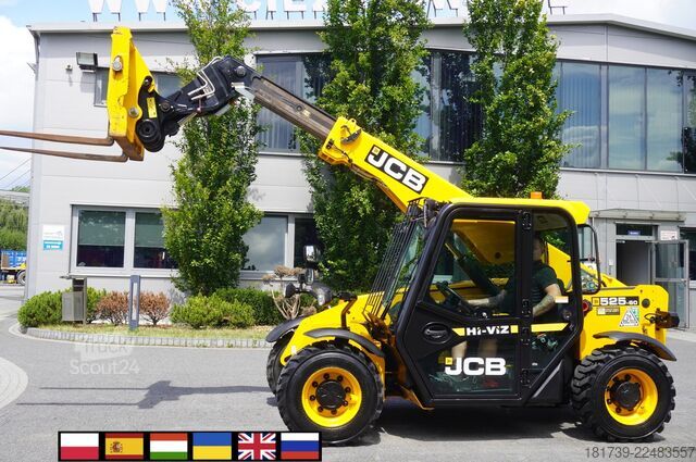 Teleskoplastere JCB 525-60T5 / 2022 / 860 MTH! / joystick