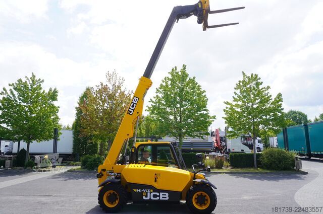 Teleskoplastere JCB 525-60T5 / 2022 / 860 MTH! / joystick