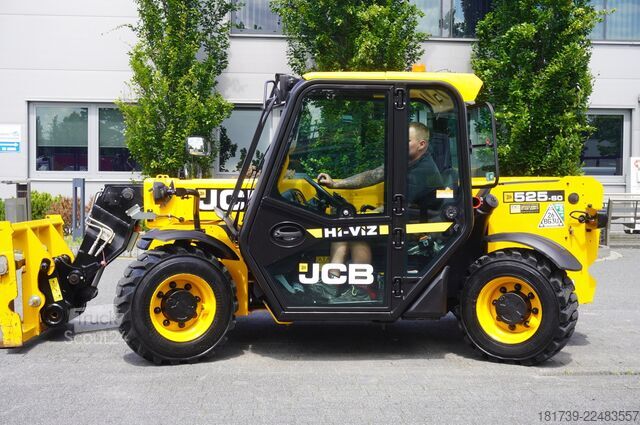 Teleskoplastere JCB 525-60T5 / 2022 / 860 MTH! / joystick