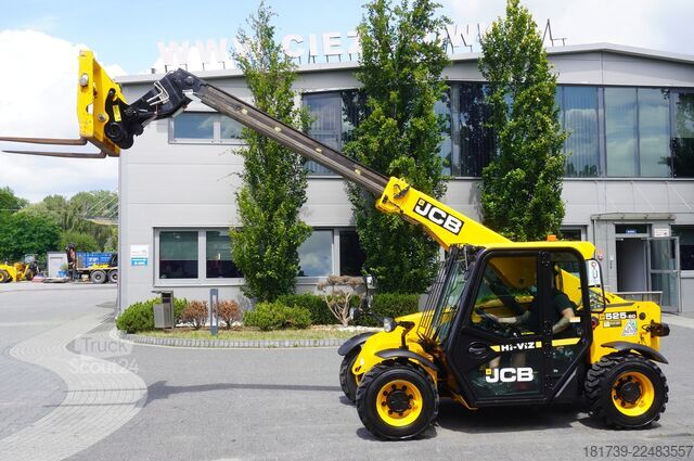 Teleskoplastere JCB 525-60T5 / 2022 / 860 MTH! / joystick