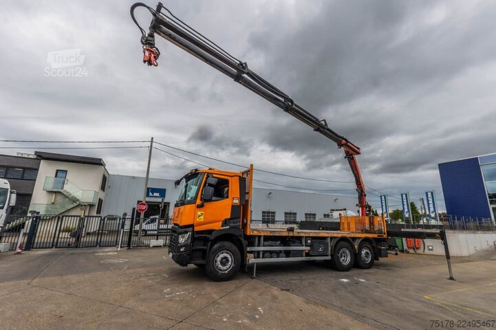 Rakodóplatform RENAULT C380 DXI+PALF 18T/m