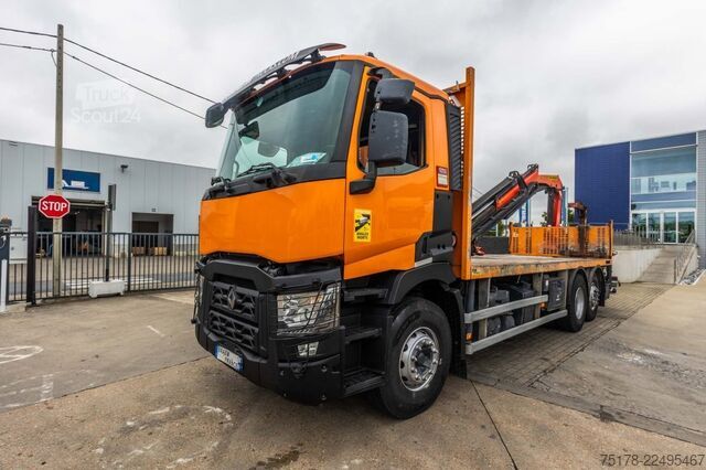 Rakodóplatform RENAULT C380 DXI+PALF 18T/m