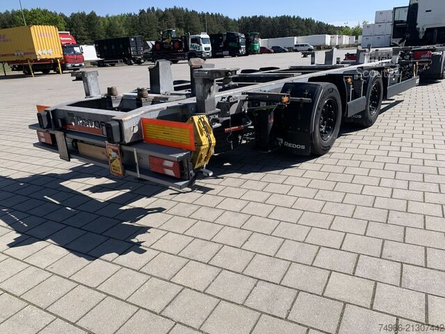Remorcă cu șasiu interschimbabil Redos Zentralachsanhänger für alle HöHen BD2 X