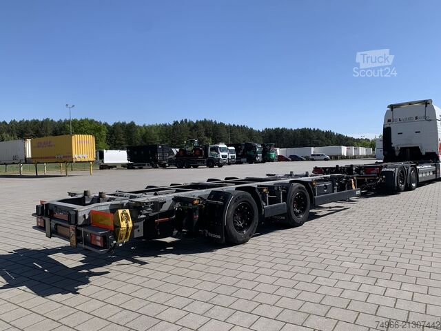 Remorcă cu șasiu interschimbabil Redos Zentralachsanhänger für alle HöHen BD2 X