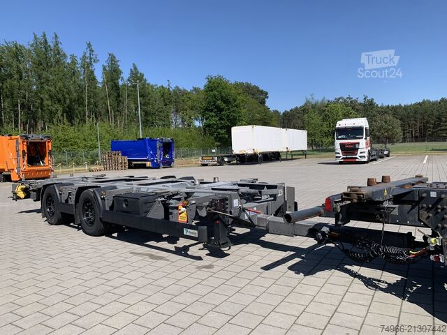 Remorcă cu șasiu interschimbabil Redos Zentralachsanhänger für alle HöHen BD2 X