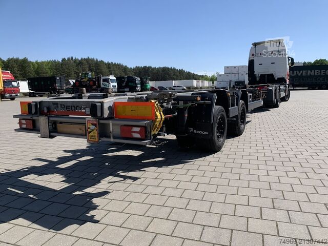 Remorcă cu șasiu interschimbabil Redos Zentralachsanhänger für alle HöHen BD2 X
