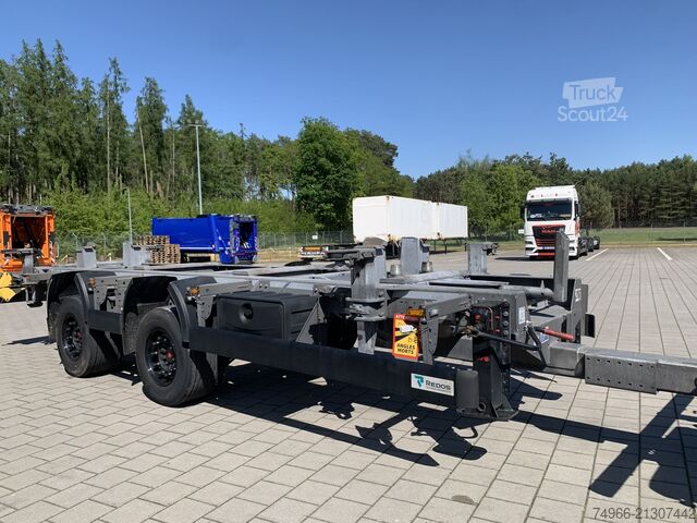 Remorcă cu șasiu interschimbabil Redos Zentralachsanhänger für alle HöHen BD2 X