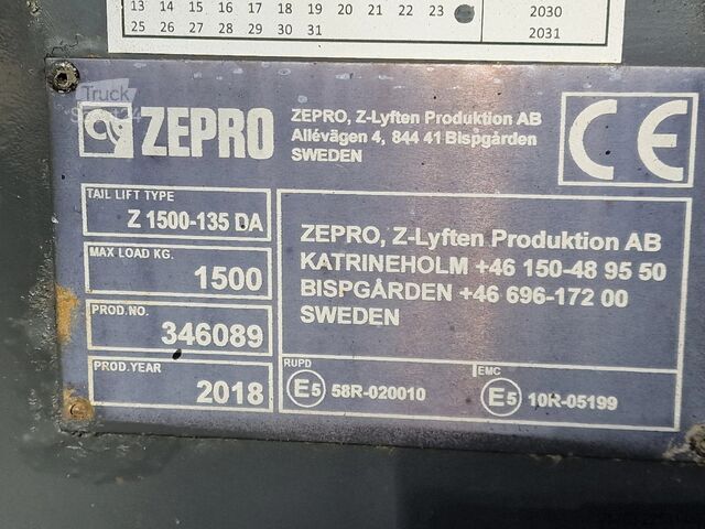 Trasporto refrigerato/congelato Volvo FL 12.250 - Carrier Supra 550 Nordic - Zepro lo...