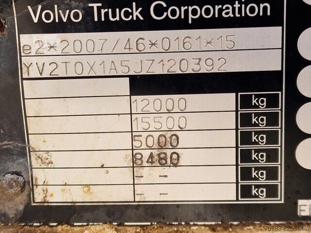 Trasporto refrigerato/congelato Volvo FL 12.250 - Carrier Supra 550 Nordic - Zepro lo...