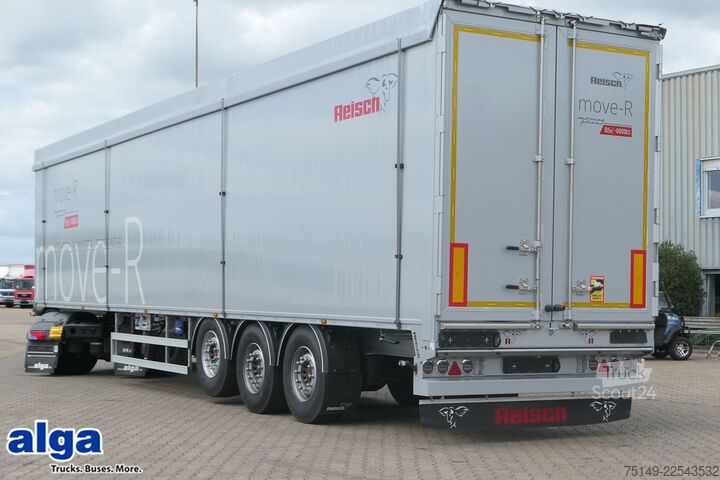 Semirimorchio a cassa mobile REISCH RSBS, 92m³, 10mm Boden, Funk, SAF, Luft-Lift