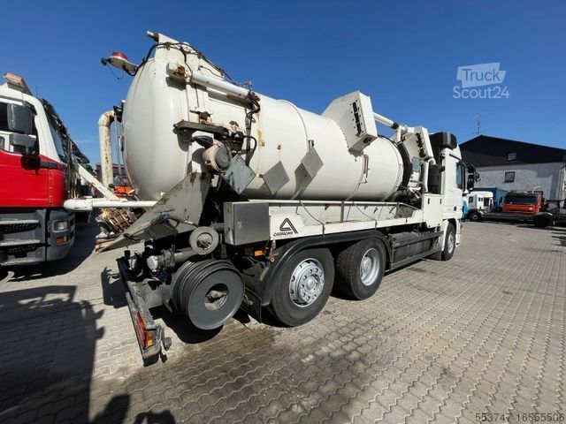 Vacuum tank truck MERCEDES-BENZ Actros 2541 / Saug u. Spühlwagen / ASSMANN / ADR