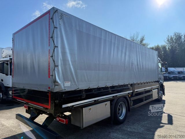 Вантажівка з платформою і тентом MERCEDES-BENZ ACTROS 1832 L Pritsche/Plane 7,2 m+AHK*NL 10,2 T