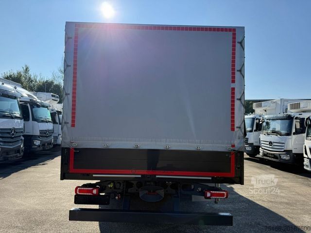 Вантажівка з платформою і тентом MERCEDES-BENZ ACTROS 1832 L Pritsche/Plane 7,2 m+AHK*NL 10,2 T