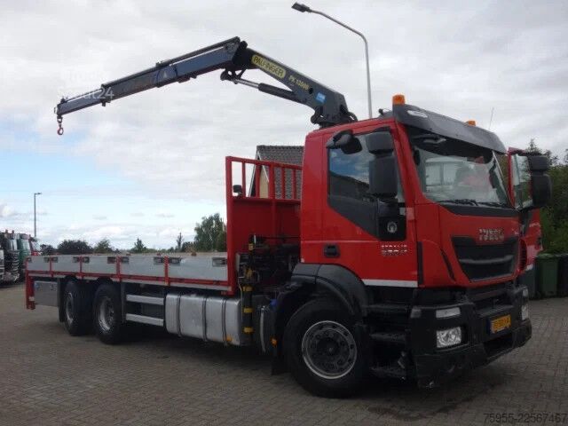 Nakladacia plošina Iveco AD260SY/PS STRALIS 360PK,13 TON PALFINKER KRAAN
