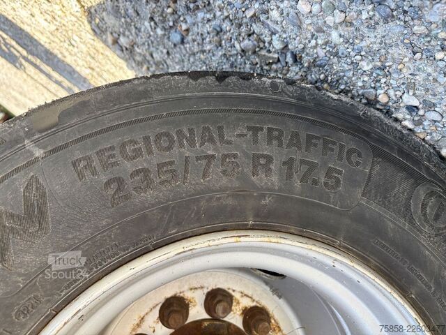 напівпричіп зі змінним шасі SOMMER Jumbo Lafette Verzinkt 235/75R17,5