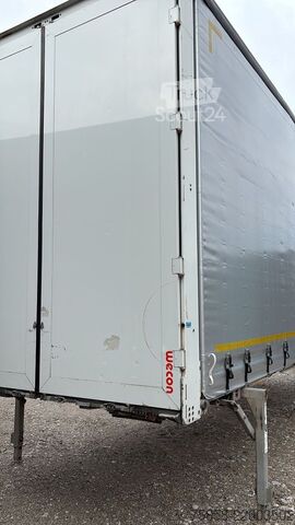 змінний кузов із платформою та тентом Wecon Jumbo XXL Innen 3090 mm Hubdach Verzinkt