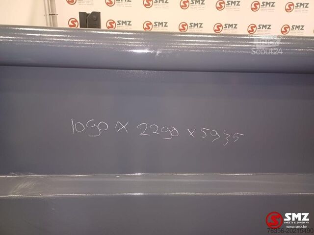 Conteneur à déposer SMZ Afzetcontainer SMZ 15m³ - 6000x2300x1100mm 4/3mm