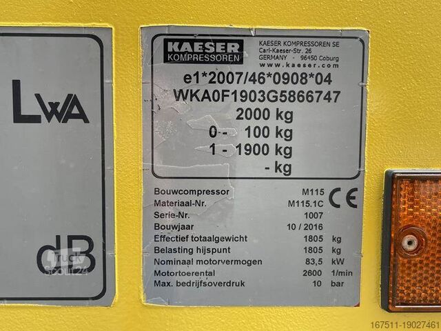 Kompresor Kaeser M 115 - N