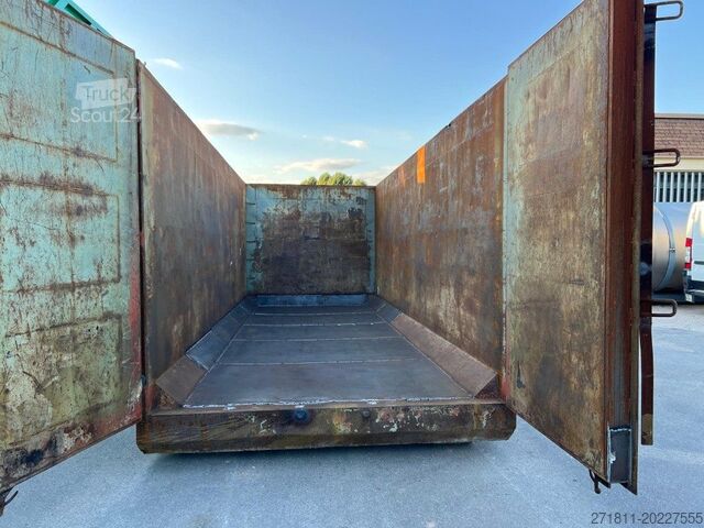 Rullakontti  CONTAINER SCARRABILE USATO A CIELO APERTO