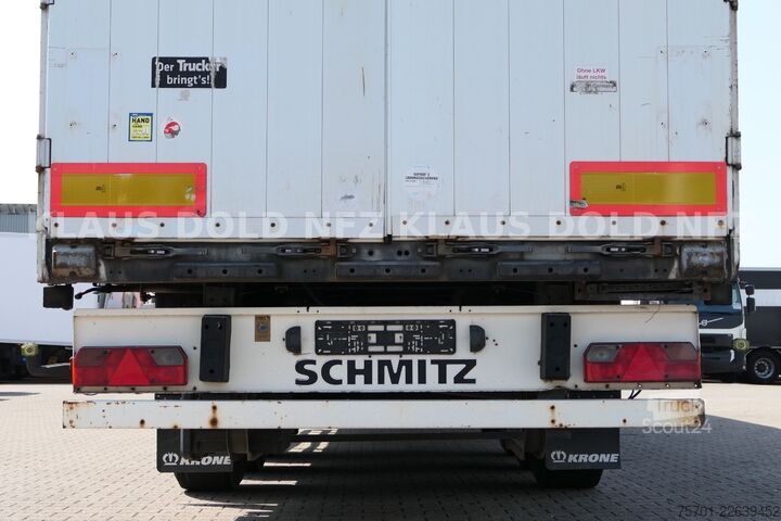 Auflieger mit Pritsche & Plane SCHMITZ CARGOBULL S01 Pritsche Plane 96m³ Liftachse SAF-Achsen
