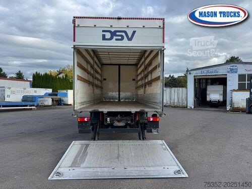 Camion cu platformă și prelată Iveco Eurocargo 140-280P centina e sponda