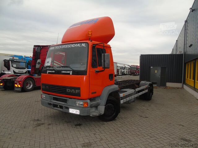 Châssis avec cabine DAF LF 55.160 + EURO 2 + MANUAL + 12T