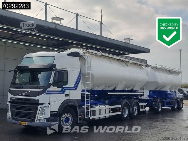 Volvo FM 420 6X2 NL-Kamyon, Kompresör, 5+6 bölme, kaldırmalı ve yönlendirilebilir dingil, Euro 6 Volvo FM 420 6X2 NL-Truck Compressor 5+6 compartments...