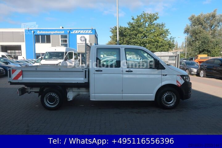 Pick-up dodávka VW Nr.225 T6 Pritsche lang DoKa 1.Hand / AHK /Klima