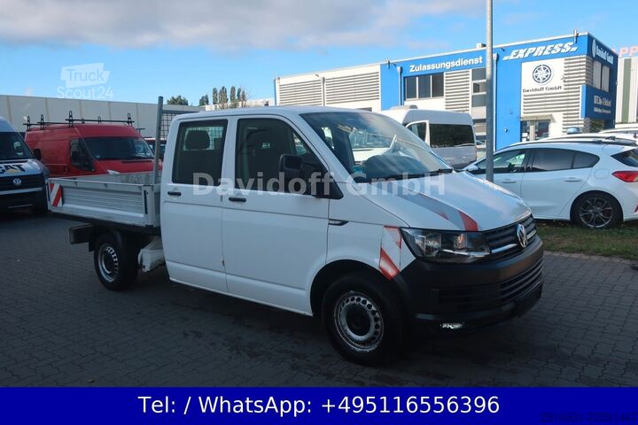 Pick-up dodávka VW Nr.225 T6 Pritsche lang DoKa 1.Hand / AHK /Klima