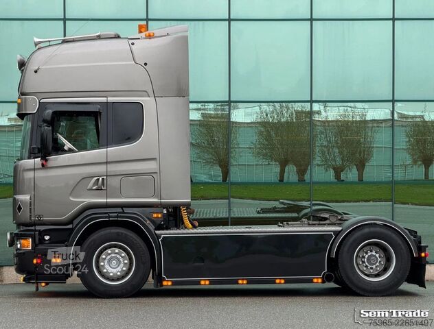 Standard dragbil SCANIA R164-480 V8 KING RETARDER MANUAL GEARBOX SHOWTRU
