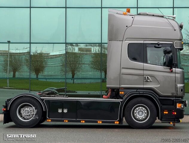 Standard dragbil SCANIA R164-480 V8 KING RETARDER MANUAL GEARBOX SHOWTRU