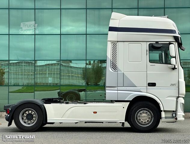 وحدة جرار قياسية DAF XF 460 EURO 6 FT SSC 873.000 KM 2X TANKS TOP CON