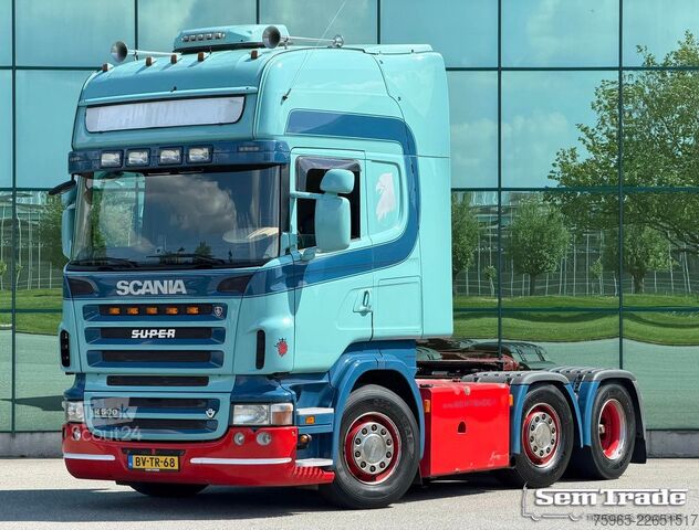 Tracteur routier standard SCANIA R500 V8 EURO 5 RETARDER 6x2 TWINSTEER MANUAL GEA