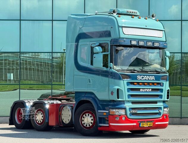 Tracteur routier standard SCANIA R500 V8 EURO 5 RETARDER 6x2 TWINSTEER MANUAL GEA