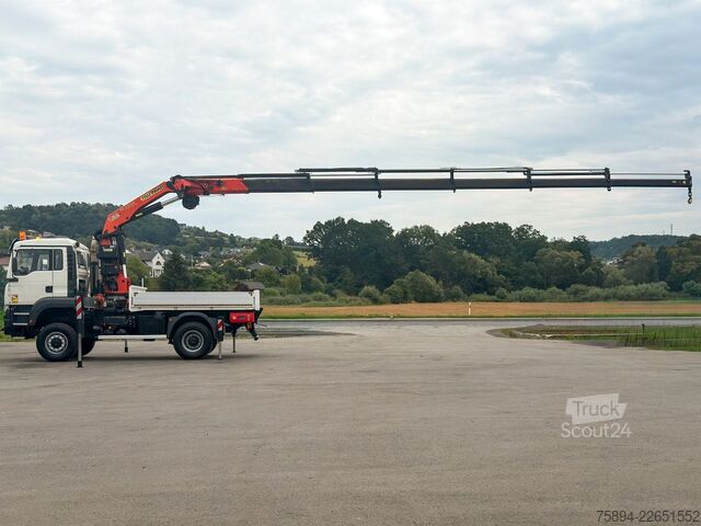 Grue montée sur camion MAN TGA 18.430 * PALFINGER PK 29002 + FUNK * 4x4!