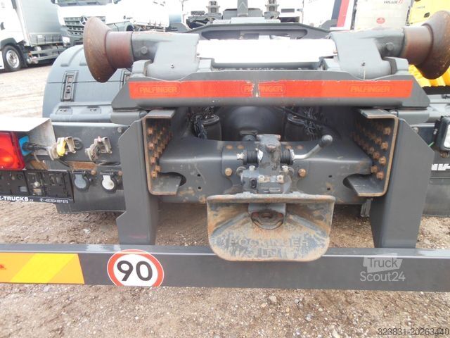 Roll-off tipper truck SCANIA G500, 6X4, VOLL LUFT, PALFINGER T20