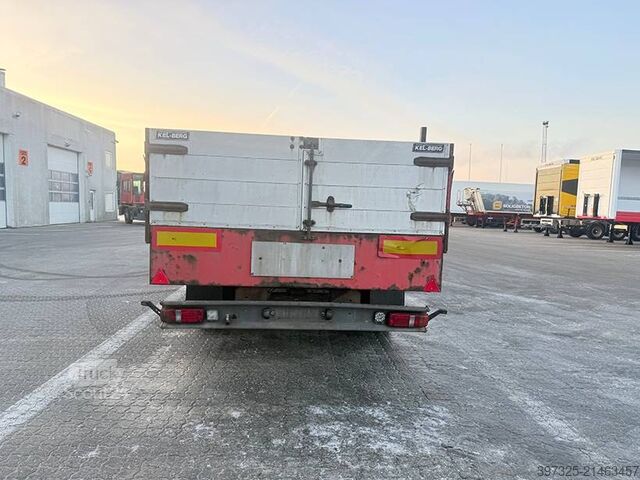 Remorque à plate-forme Kel-Berg Extendable / Ausziehbarer auflieger / Udtrækkelig