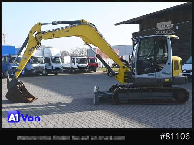 Speciale doeleinden vrachtwagen WACKER Wacker Neuson ET90 Kettenbagger, Schnellwechsler