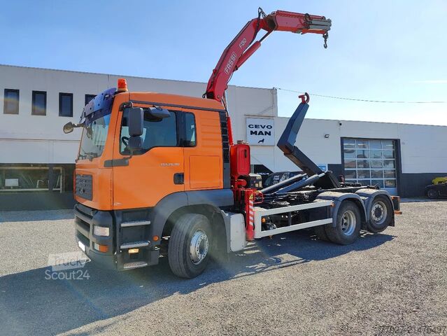 Systém ramene s hákem MAN TGA 28.310 Container / Fassi F130