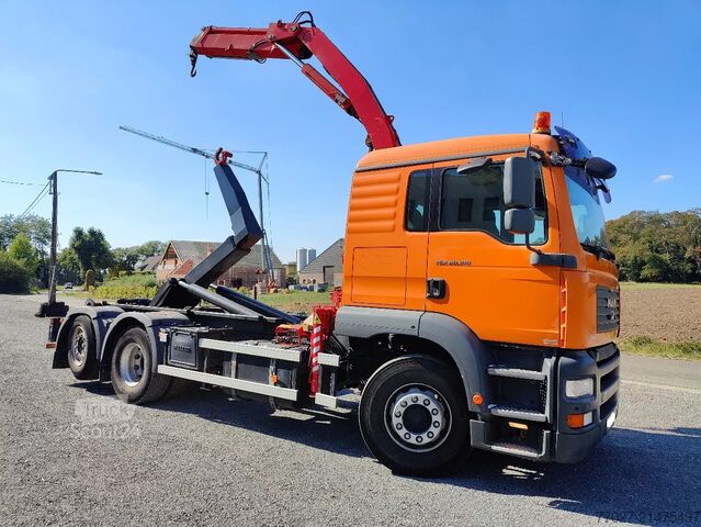 Systém ramene s hákem MAN TGA 28.310 Container / Fassi F130