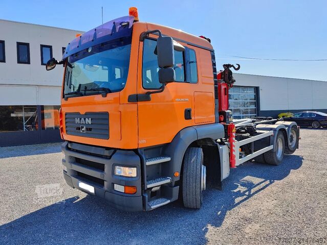 Systém ramene s hákem MAN TGA 28.310 Container / Fassi F130
