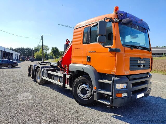 Systém ramene s hákem MAN TGA 28.310 Container / Fassi F130