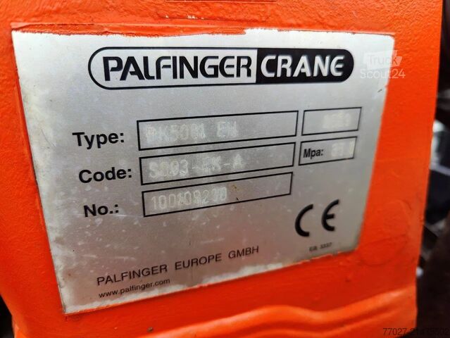 Systém ramene s hákem MAN TGL 12.250 City-Abroller Container + Palfinger ...