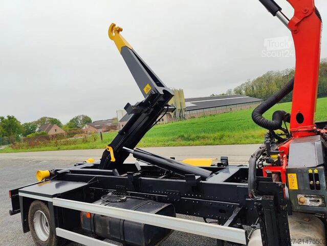 Systém ramene s hákem MAN TGL 12.250 City-Abroller Container + Palfinger ...