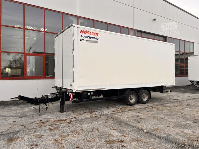 Box trailer Möslein TKO 105 D Schwebheim  Tandem- Koffer- Anhänger, Durchladbar