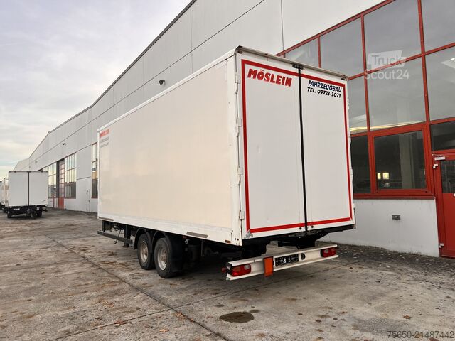 Box trailer Möslein TKO 105 D Schwebheim  Tandem- Koffer- Anhänger, Durchladbar